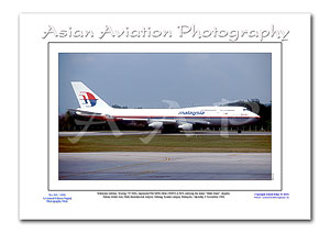 MY-003 - Malaysia Airlines Boeing 747-4H6 - 9M-MPB ( Msn 25699 Ln 965 )