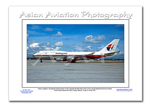 MY-010 - Malaysia Airlines Boeing 747-4H6 - 9M-MPH ( Msn 27044 Ln 1041 )