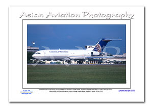 MY-012 - Continental Micronesia Boeing 727-277F Advanced - N626DH  ( Msn 22644 Ln 1768 )