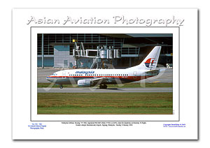 MY-014 - Malaysia Airlines Boeing 737-5H6 - 9M-MFI ( Msn 27356 Ln 2654 )