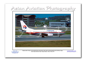 MY-015 - Malaysia Airlines Boeing 737-5H6 - 9M-MFC ( Msn 26448 Ln 2484 )