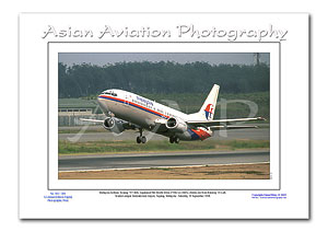 MY-016 - Malaysia Airlines Boeing 737-4H6 - 9M-MQM ( Msn 27306 Ln 2685 )