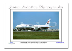 MY-025 - Malaysia Airlines Boeing 777-2H6 - 9M-MRD ( Msn 28411 Ln 84 )