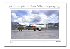 MY-030A - Malaysia Airlines Boeing 737-4H6 - 9M-MMF ( Msn 26466 Ln 2372 )