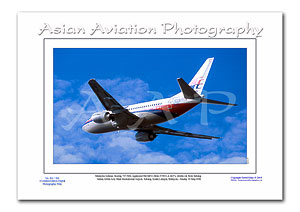 MY-037 - Malaysia Airlines Boeing 737-5H6 - 9M-MFG ( Msn 27354 Ln 2637 )