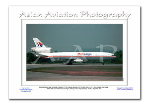 MY-038 - Malaysia Airlines Cargo McDonnell Douglas DC-10-30 Freighter - N105WA ( Msn 46891 Ln 127 )