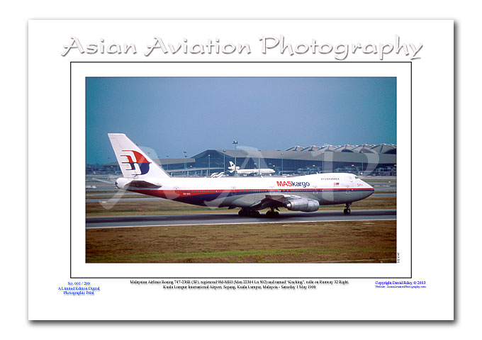 MY-048 - Malaysia Airlines Boeing 747-236B (F) (SCD) - 9M-MHI ( Msn 22304 Ln 502 )