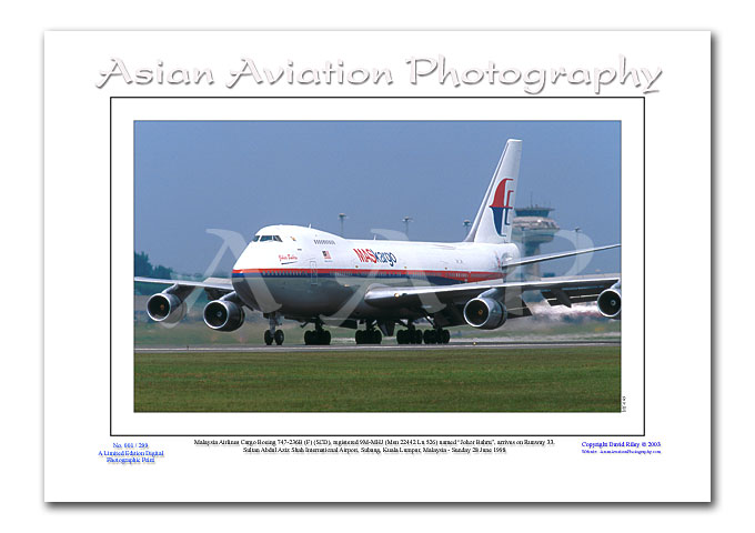 MY-049 - Malaysia Airlines Boeing 747-236B (F) (SCD) - 9M-MHJ (Msn 22442 Ln 526)