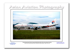MY-055 - Malaysia Airlines Boeing 747-3H6 SCD- 9M-MHK ( Msn 23600 Ln 650 )