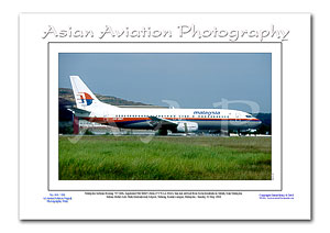 MY-058 - Malaysia Airlines Boeing 737-4H6 - 9M-MMT ( Msn 27170 Ln 2462 )