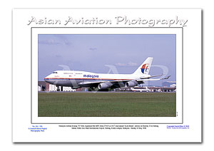 MY-067 - Malaysia Airlines Boeing 747-4H6 - 9M-MPF ( Msn 27043 Ln 1017 )