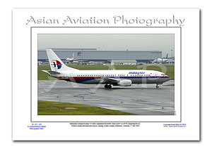MY-074 - Malaysia Airlines Boeing 737-4H6 - 9M-MMU ( Msn 26447 Ln 2479 )