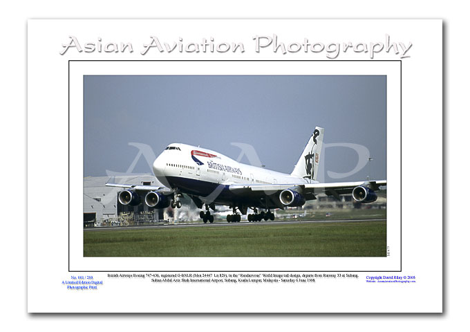 MY-077 - British Airways Boeing 747-436 - G-BNLR ( Msn 24447  Ln 829 )