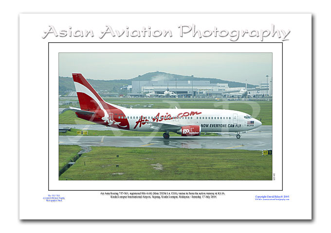 MY-085 - Air Asia Boeing 737-3Q8 - 9M-AAK ( Msn 23236 Ln 1219 )