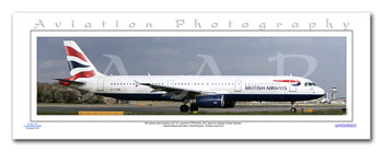 SP-054-PA2 - A2 Montage Print of GB Airways Airbus Industries A321-231 - G-TTIB at London Gatwick
