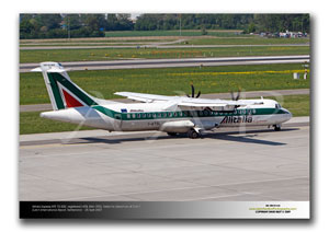 ZRH-014 - Alitalia Express ATR 72-500 - I-ATSL (Msn 592)