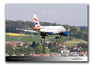 ZRH-027 - British Airways Airbus Industries A319-131 - G-EUPU (Msn 1384)