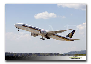 ZRH-032 - Singapore Airlines Boeing 777-312 ER - 9V-SWH (Msn 34573 Ln 615)