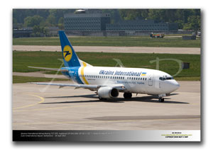 ZRH-035 - Ukraine International Airlines Boeing 737-5Y0 - UR-GAU (Msn 25182 Ln 2211),