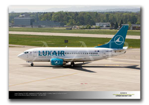 ZRH-037 - Luxair  Boeing 737-5C9 - LX-LGP (Msn 26439 Ln 2444)
