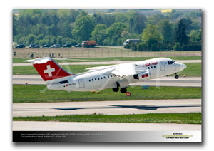 ZRH-038 - Swiss European Air Lines Avro RJ85 - HB-IXK (Msn E2235)