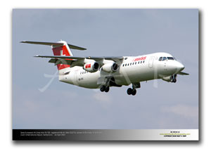 ZRH-061 - Swiss European Air Lines Avro RJ100 - HB-IXV (Msn E3274)