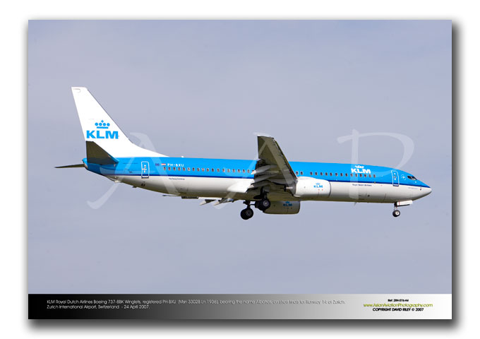 ZRH-076 - KLM Cityhopper Fokker 100 - PH-OFC (Msn 11263)