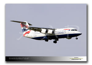 ZRH-078 - BA Connect BAe RJ100 - G-BZAX (Msn E3356)