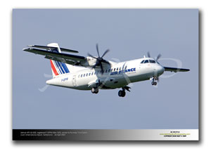 ZRH-079 - Airlinair ATR 42-500 - F-GPYM (Msn 520)