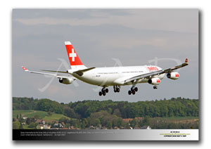 ZRH-080 - Swiss International Air Lines Airbus Industries A340-313E - HB-JMD (Msn 556)