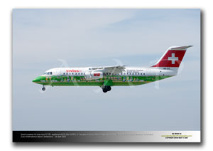 ZRH-081 - Swiss European Air Lines Avro RJ100 - HB-IYS (Msn E3381)