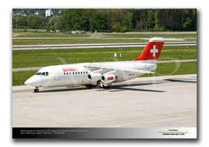 ZRH-085 - Swiss European Air Lines Avro RJ100 - HB-IYW (Msn E3359)