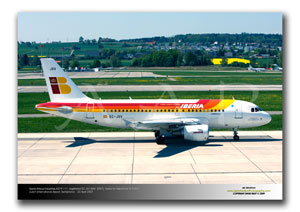 ZRH-093 - Iberia Airbus Industries A319-111 - EC-JXV (Msn 2897)