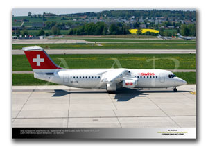 ZRH-095 - Swiss European Air Lines Avro RJ100 - HB-IYQ (Msn E3384)